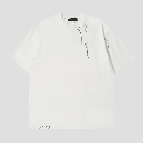★追跡付き発送で安心プラダ ロゴ コットン Tシャツ 半袖 スーパーコピー puh37671